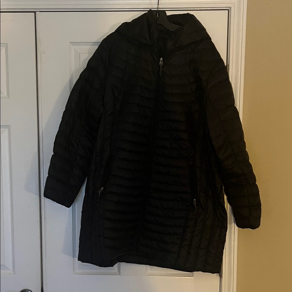 Women's Black Puffer Coat
